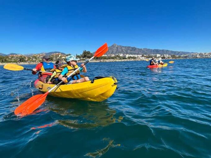 Marbella: Guided Kayak Tour in Puerto Banús - Tour Highlights
