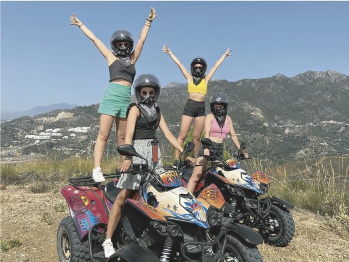 Marbella: Guided Quad Biking Tour With Sea Views - Tour Duration and Group Size