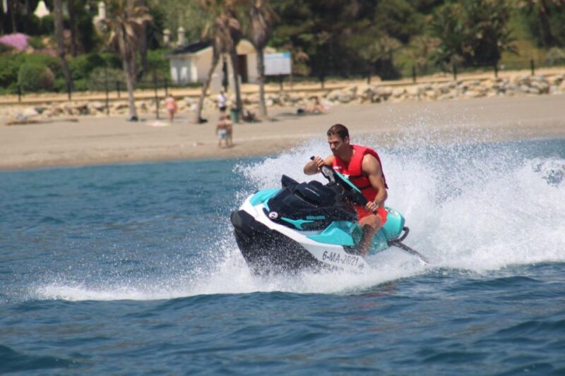 Marbella: Jet Ski at the Golden Mile - Duration and Participants