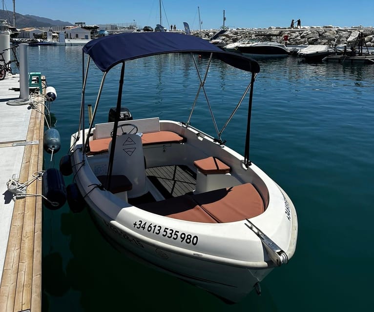 Marbella: Puerto Banús Boat Rental With No License Needed - Experience Highlights