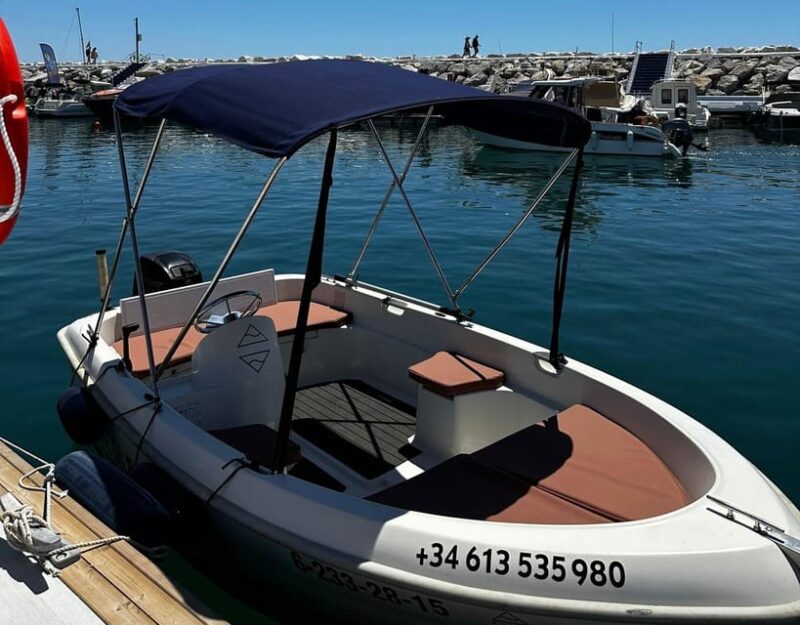 Marbella: Puerto Banús Boat Rental With No License Needed - Instructions and Safety