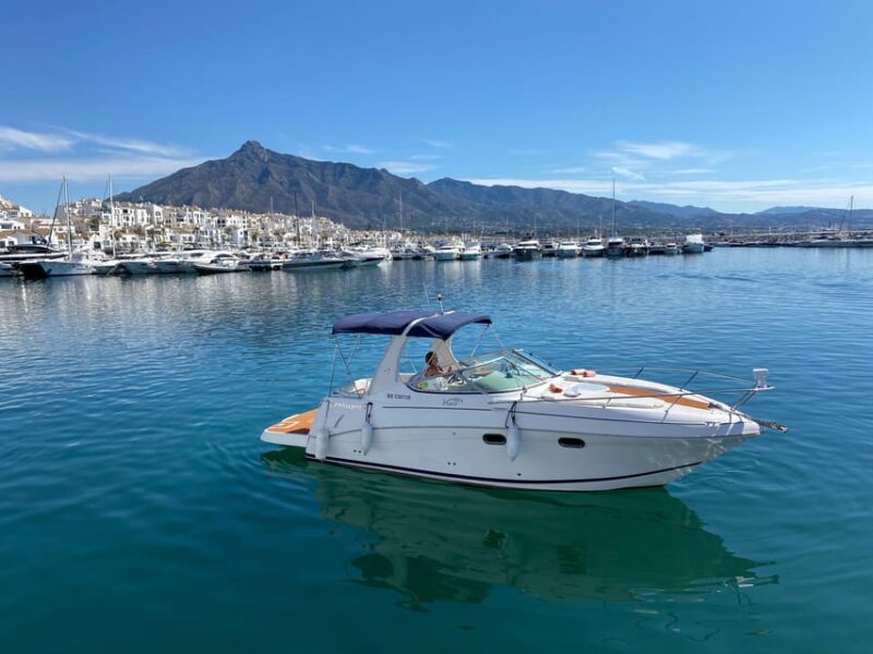 Marbella: Puerto Banús Costa Del Sol Private Boat Tour - Rates and Inclusions
