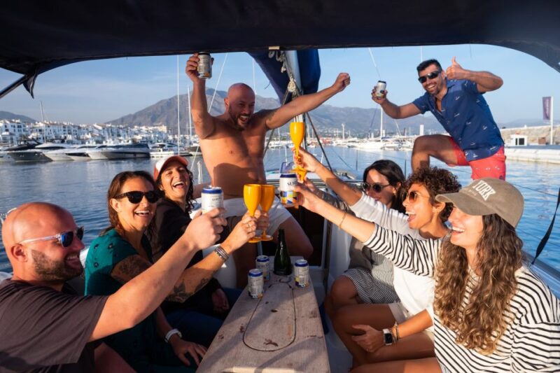 Marbella: Sailing & Dolphin Watching With Snacks and Drinks - Sailboat Selection