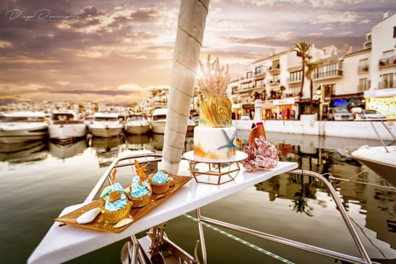 Marbella: Sunset Luxury Sailing Cruise in Puerto Banús - Meeting Point