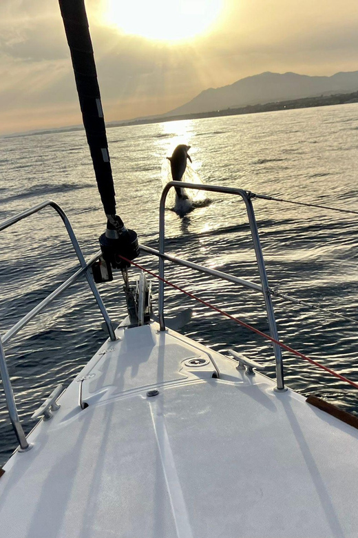 Marbella: Sunset Sailboat Trip Drinks-Snacks,2 Hour - Languages and Instructor