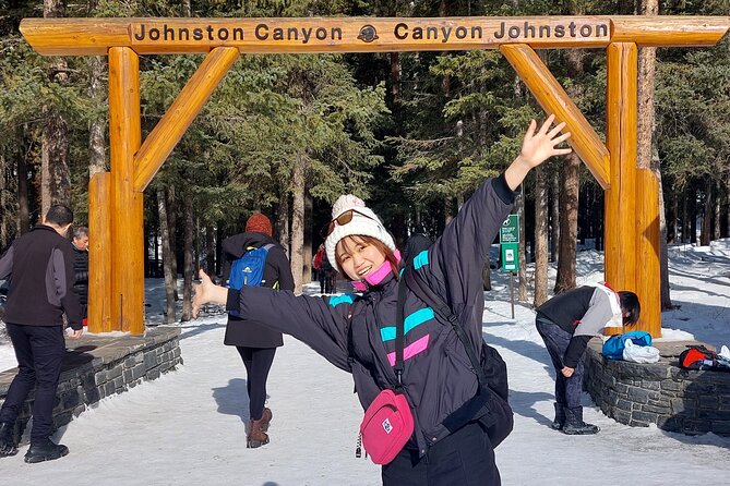 Marble & Johnston Canyon Ice-Walk Tour From Calgary/Canmore/Banff - Guide Service Fee