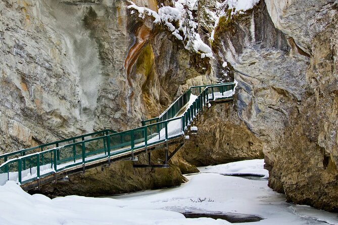 Marble & Johnston Canyon Ice-Walk Tour From Calgary/Canmore/Banff - Exclusions and Expenses