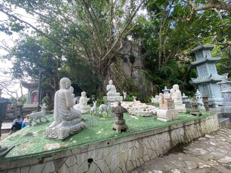 Marble Mountains and Linh Ung Pagoda Private Tour From Hoian - Marble Mountains Exploration