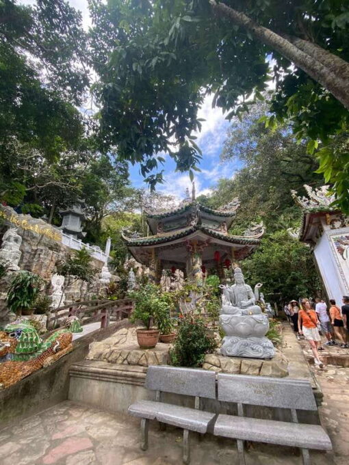 Marble Mountains and Linh Ung Pagoda Private Tour From Hoian - Huyền Không Cave