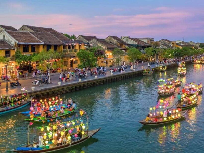 Marble Mountains & Hoi an City Tour With River Lantern - Marble Mountains Exploration