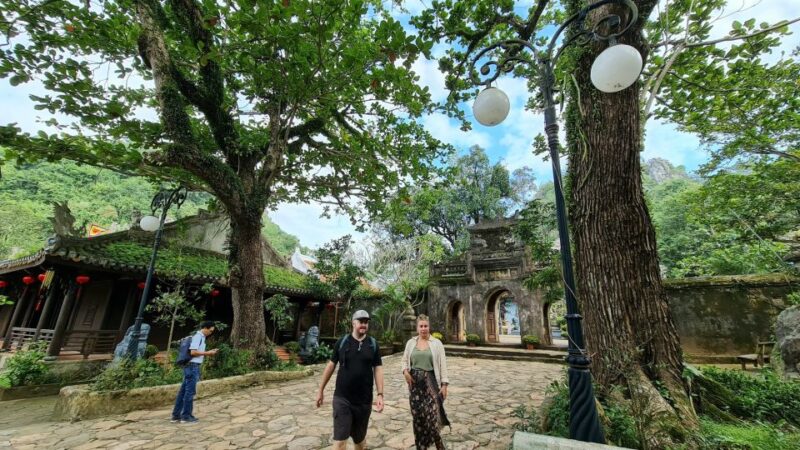 Marble Mountains,Hoi an Walking Tour,Boat Ride,Night Market - Itinerary Overview