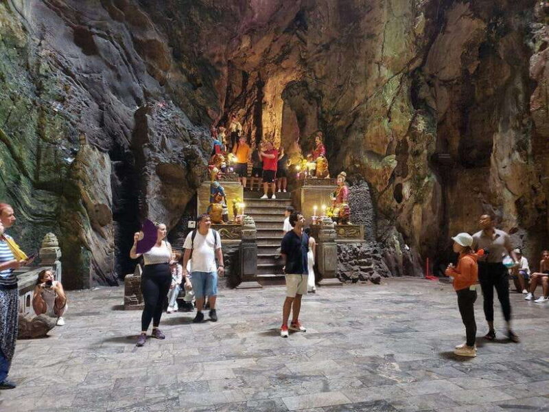 Marble Moutains, Monkey Islands, and Hell Cave Luxury Tour - Inclusions and Exclusions