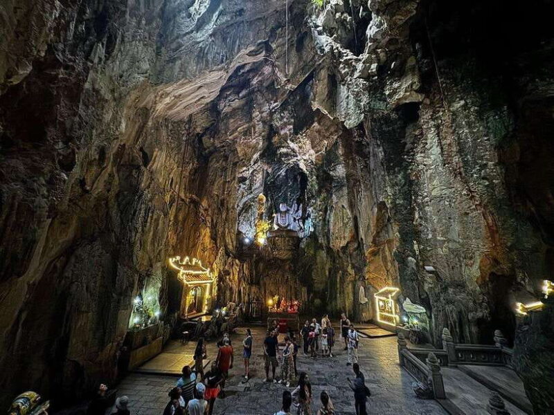 Marble Moutains, Monkey Islands, and Hell Cave Luxury Tour - Important Information