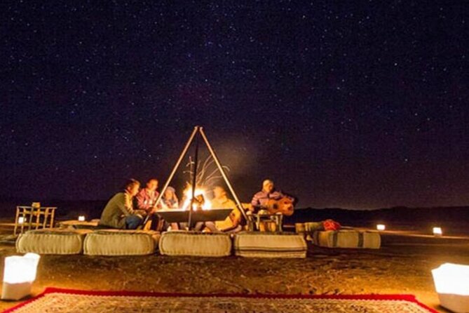 Marical Dinner and Camel Ride at Sunset in Desert of Marrakech - Overview of the Tour