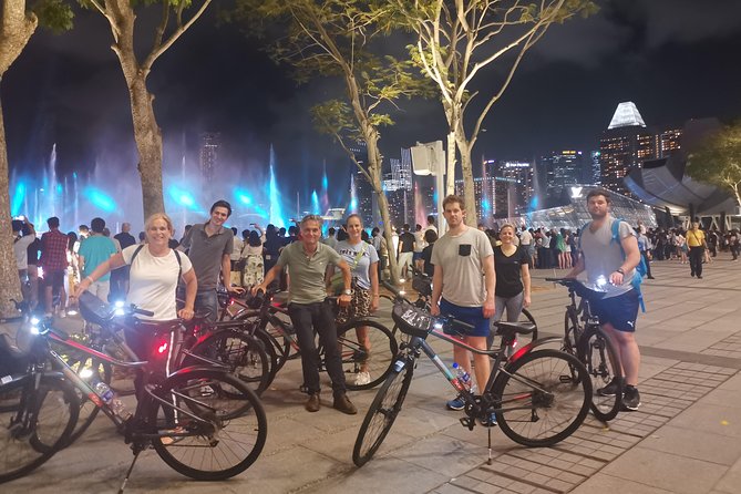Marina Bay Night Cycling Tour - Iconic Landmarks Visited
