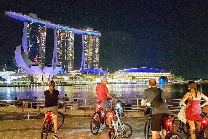 Marina Bay Night Cycling Tour - Tour Group Size and Duration