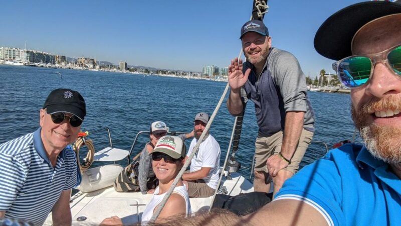 Marina Del Rey : 4 Hour Private Catamaran Sailboat for 6 - Unparalleled Wildlife and Scenic Views
