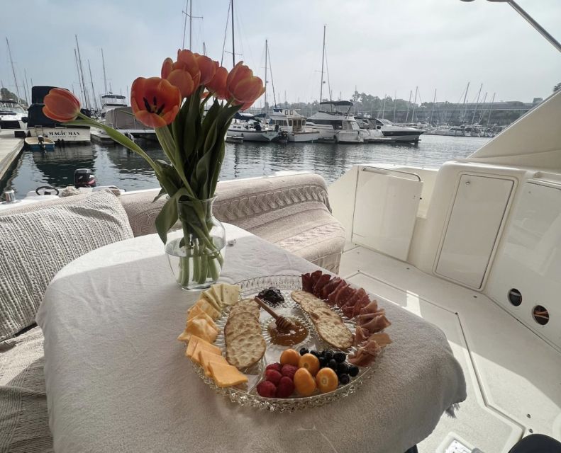 Marina Del Rey: Charcuterie and Wine With Boat Tour - Itinerary and Experience