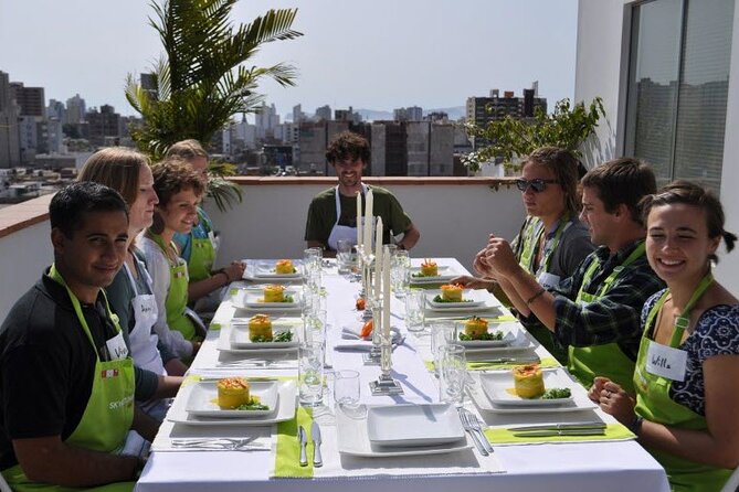 Market Tour, Tasting of 35 Fruits, and 4-Course Peruvian Cooking Class in Lima - Food Tasting and Cooking Class