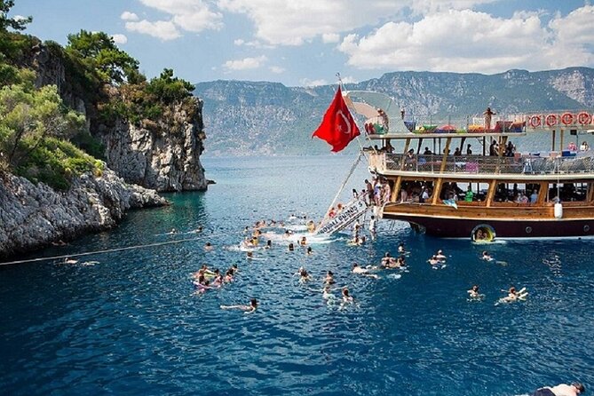 Marmaris All Inclusive Boat Trips, BBQ Lunch, Unlimited Free Drinks - Inclusions and Pricing