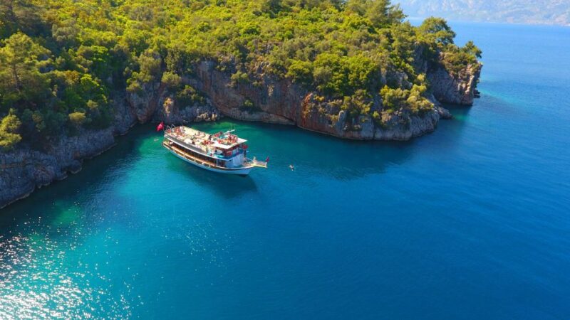 Marmaris: Boat Trip With Unlimited Drinks and BBQ Lunch - Itinerary and Route