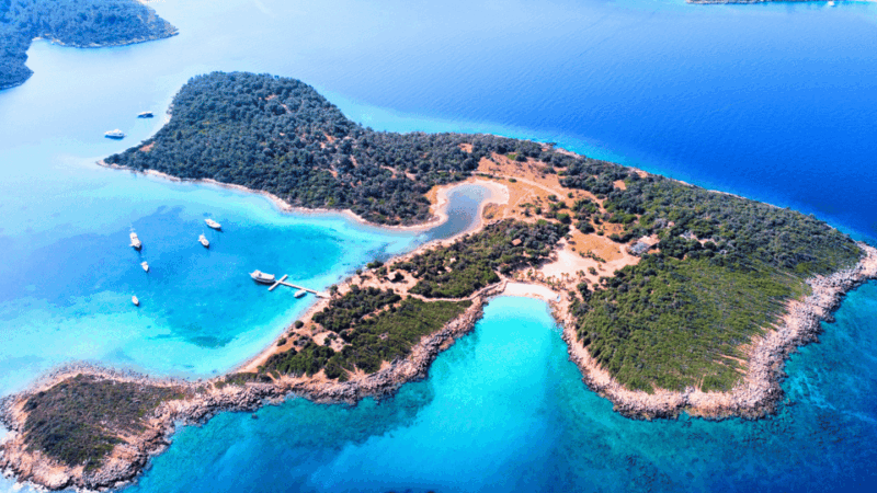 Marmaris Cleopatra Island Boat Tour With Lunch & Soft Drinks - Key Points