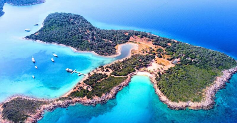 Marmaris Cleopatra Island Boat Tour With Lunch & Soft Drinks - Itinerary Details