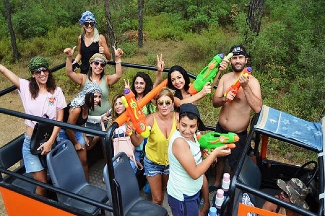 Marmaris & Icmeler Jeep Safari W/ Water Fight, Clour & Foam Party - Meeting and Pickup Details