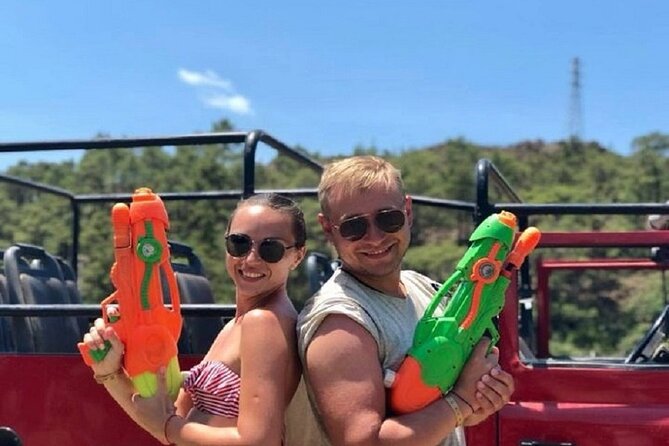 Marmaris & Icmeler Jeep Safari W/ Water Fight, Clour & Foam Party - Water Fight and Color Party