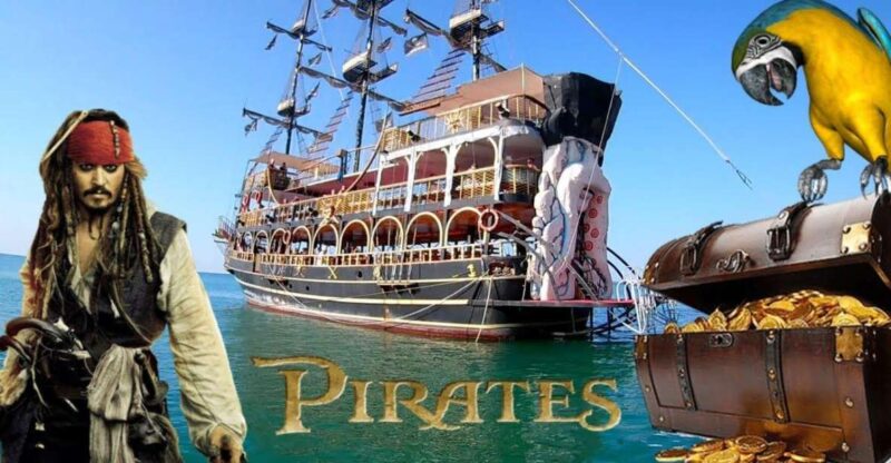 Marmaris Pirate Boat W/ Lunch, Unlimited Drinks & Foam Party - Boat Features