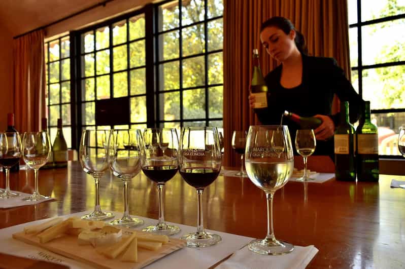 Marques De Casa Concha Tour / Wine Tasting - Gourmet Cheese Pairing