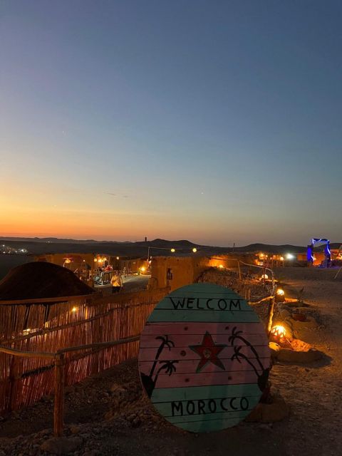 Marrakech: 1h Quad Bike Dinner &Show Sunset on Agafay Desert - Culinary Delights and Entertainment