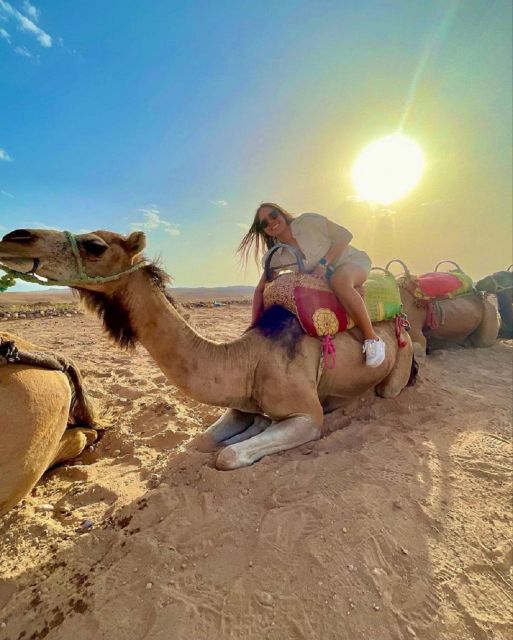 Marrakech Agafay Desert Dinner in Berber Camp & Camel Ride - Camel Ride Experience