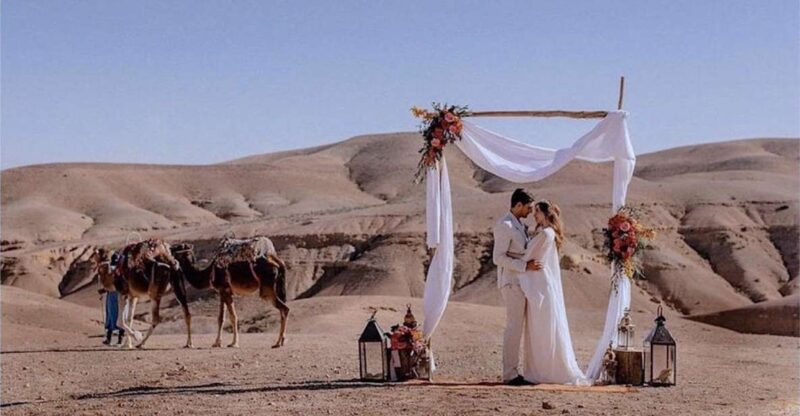 Marrakech: Agafay Desert Dinner Show With Sunset Camel Ride - Key Points