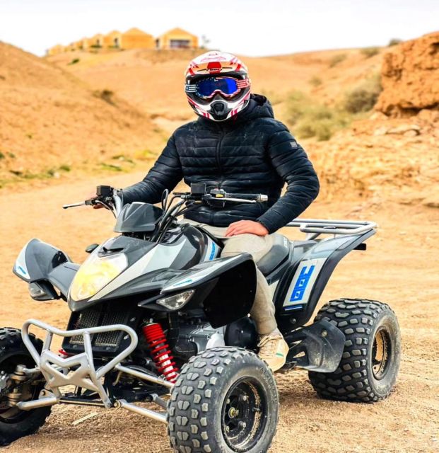 Marrakech: Agafay Desert Quad Biking Tour With Dinner & Show - Comprehensive Briefing and Practice Session