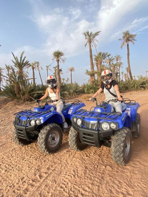 Marrakech: Agafay Desert Quad, Camel & Pool Trip With Lunch - Quad Biking and Camel Riding