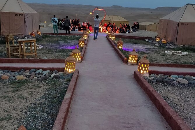 Marrakech : Agafay Desert Sunset Camel Ride & Magical Dinner Show - Unique Aspects of Agafay Desert
