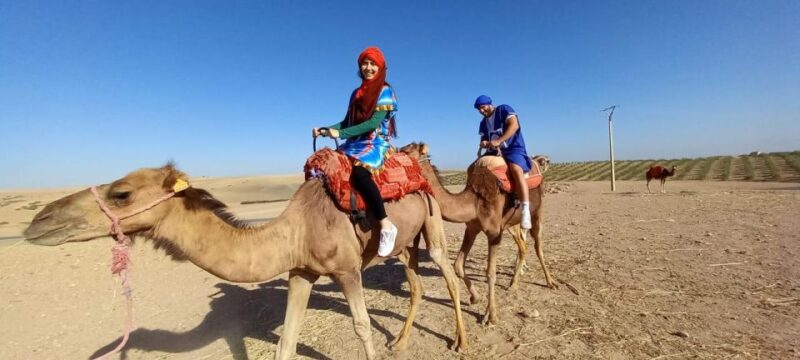 Marrakech: Agafay Desert Sunset Camel Ride With Dinner,Show - Sunset Views Over the Desert
