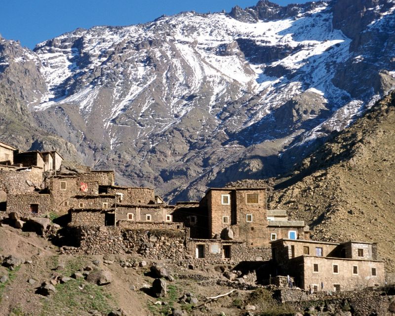 Marrakech Atlas Mountains, Berber Villages & Waterfall Tour - Traditional Transportation Experience
