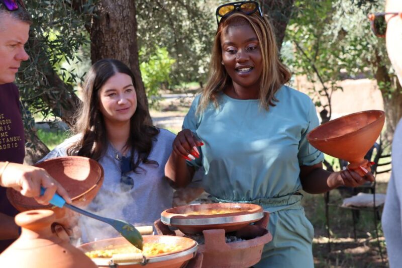 Marrakech: Authentic Moroccan Cooking Class in a Farm - Cooking Experience
