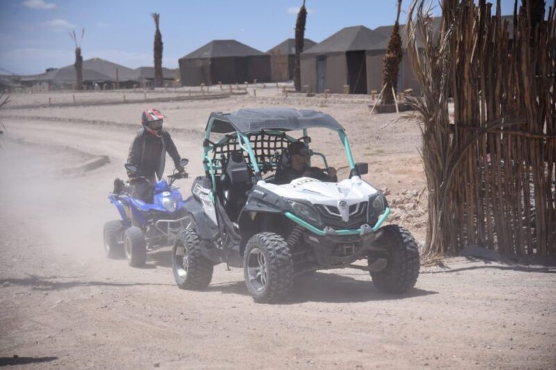 Marrakech Buggy 1000CC Excursion in Agafay Desert and Tea - Key Points