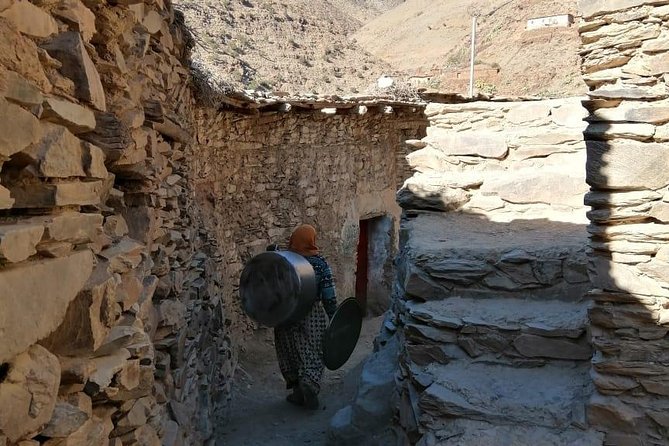 Marrakech Day Trip to Agafay Desert, Atlas Mountains & Camel Ride - Mule Ride to Armed