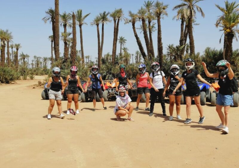 Marrakech Desert & Palm Grove Quad Bike Tour - Experience Highlights