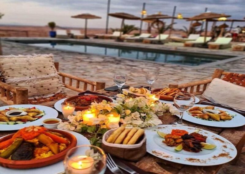 Marrakech: Desert Quad Bike With Dinner, Show, & Live Music - Itinerary Details