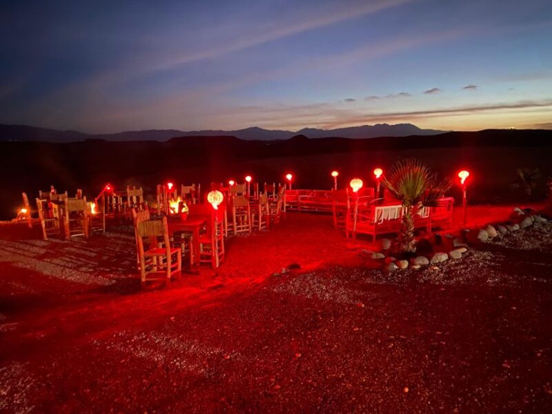 Marrakech: Desert Safari With Dinner, Shows, Dance & Pool - Scenic Desert Drive