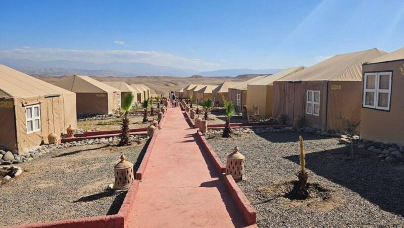 Marrakech: Desert Safari With Dinner, Shows, Dance & Pool - Moroccan Culinary Delight
