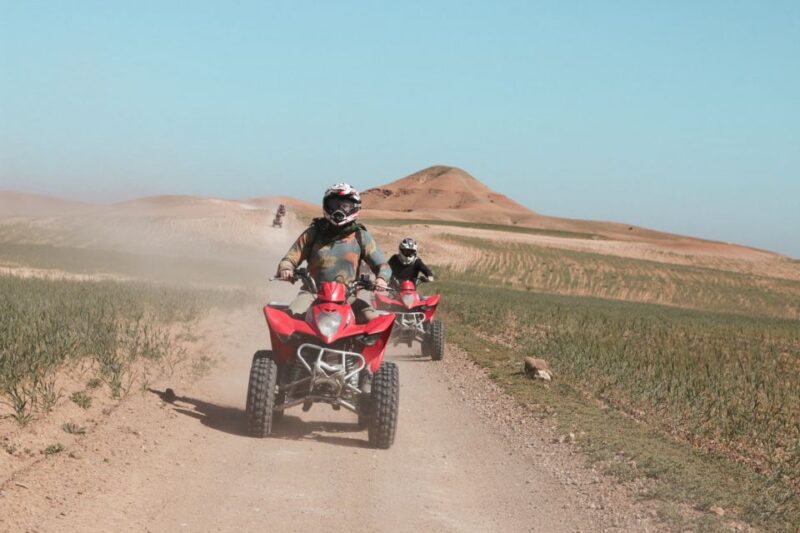 Marrakech: Half-Day Desert Quad Tour With Camel Ride - Tour Itinerary