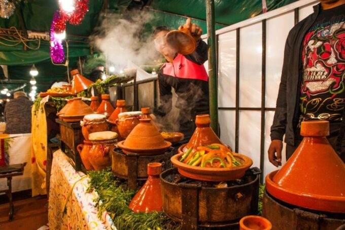 Marrakech: Jemma El Fnaa Food Tour With Dinner - Savoring Moroccan Delicacies in Souks