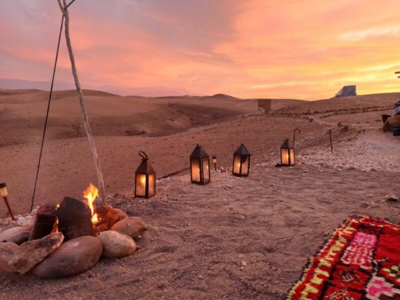 Marrakech: Magical Dinner Under the Stars in Agafay Desert - Transportation and Accessibility