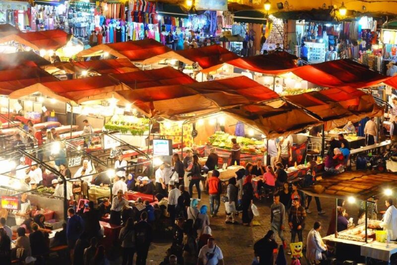 Marrakech: Medina by Night Walking Tour With Moroccan Tea - Exploring the Medina at Night